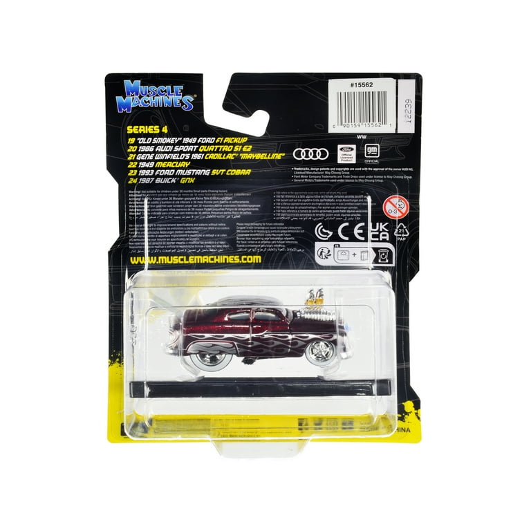 ミニカー MUSCLE MACHINES '49 MERCURY 1/18 Muscle Machines Black & Green 1949 Mercury 1:18 Scale