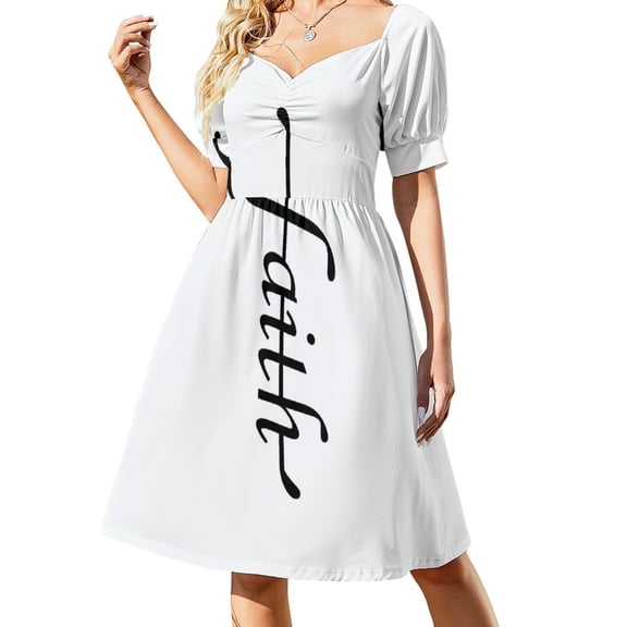 Faith Sleeveless Dress Clothing female elegant chic women dresses promotion clothes for woman