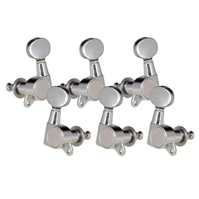 Cvijas de afinación de cvijas de afinación de guitarra completamente seldas para guitarra acústica, parte 3R3L pteada Yuyangstore Clavija de sintonización de la guitarra acústica