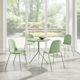 thumbnail image 5 of XDECO Dining Chairs 4-Pack, Stackable Heavy-Duty for Indoor/Outdoor, Green, 5 of 8