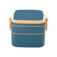 thumbnail image 1 of DPTALR Double-layer Portable Lunch Box With Lid Lunch Box Heatable Lunch Box Student Lunch Box, 1 of 1