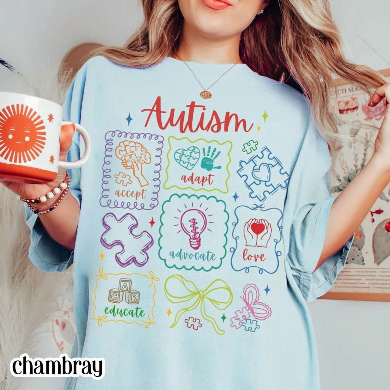 Autism Awareness Shirt, Autism Shirt, Comfort Colors Tee, Diversity SPED Teacher, Special Education T-Shirt Gift