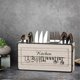 thumbnail image 5 of Retro Wooden Tableware Storage Box Tabletop Knife Fork Storage Rack, 5 of 5