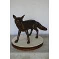 thumbnail image 5 of Fox Standing Bronze Statue -  Size: 36"L x 11"W x 19"H., 5 of 10