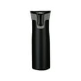 thumbnail image 1 of Botella de agua de acero inoxidable Inteprter 550ML taza de viaje a prueba de herrumbre negro, 1 of 6