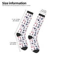 thumbnail image 5 of Balery Sailing Marine Travel Fun Novelty Socks Men'S Women'S Crew Socks Funny Crazy Novelty Socks Quirky And Cool Socks, 5 of 9