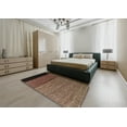 thumbnail image 5 of Ahgly Company Machine Washable Indoor Rectangle Abstract Bakers Brown Area Rugs, 5' x 8', 5 of 7