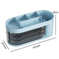 thumbnail image 2 of Office Desk Organizer Office Supplies and Cool Desk Accessories for Business Card/Pen/Pencil, 2 of 4