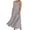 Gray, variant on WIZUTIZ Womens Dresses Casual Flowy Comfy Linen Midi Dress Solid Sun Dress Crew Neck Sleeveless Sun Dresses for Teen Girls with Pockets Plus Size Graduation Dress Beige L