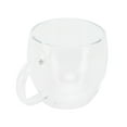 thumbnail image 1 of Taza de cristal, taza de cristal con asa, taza de café, máxima comodidad, 1 of 14