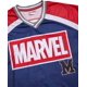 thumbnail image 4 of Camiseta de hockey de manga larga para hombre Marvel, azul marino, talla XL, 4 of 7