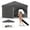Gray, variant on 10x10FT Instant Pop Up Canopy Tent with 4 Side Walls, Complete Commercial Shelter System for Outdoor Events-Black