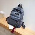 thumbnail image 2 of Sacs d'École en Toile à Franges pour Femmes Sac à Dos de Voyage Sac Bk, 2 of 3