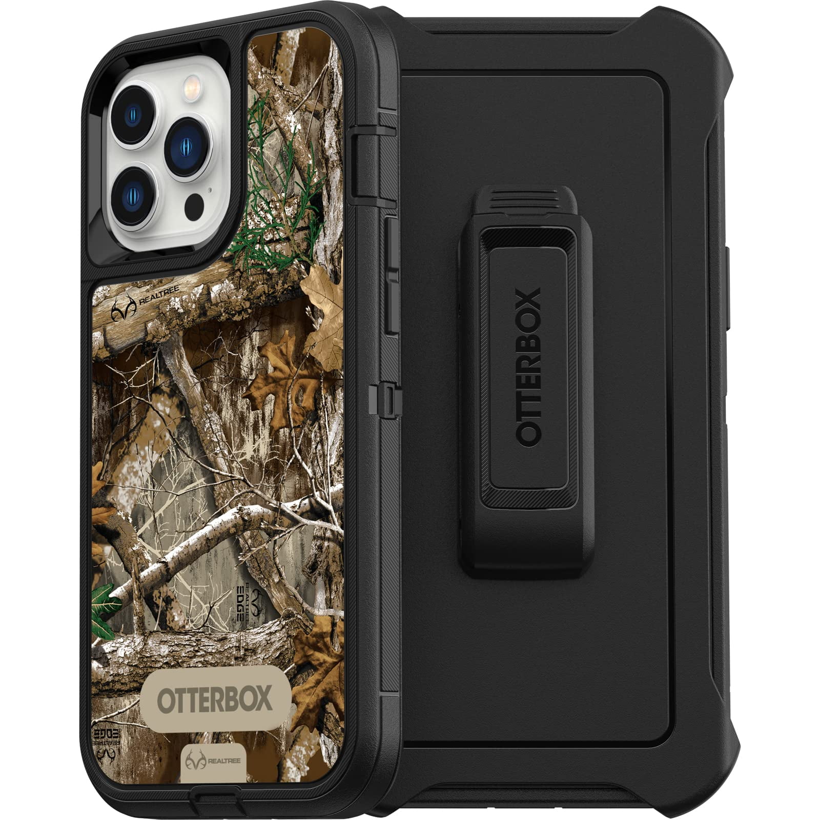 OtterBox DEFENDER SERIES SCREENLESS Case Case for iPhone 13 Pro Max & iPhone 12 Pro Max BLACK