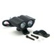 thumbnail image 1 of Faro Para Moto Rasen Auxiliar Led Tipo Aguila 2 Ojos Blanco Con Luz Alta, Baja Y Estrobo      amarillo, 1 of 6