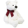 thumbnail image 6 of GUND Valentine's Day Hart Teddy Bear with Red Bow Stuffed Animal Plush, White, 18", 6 of 7