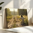 thumbnail image 7 of HFDF Jesus Canvas Wall Art, Christian Wall DecorLamb Runng Toward to Jesus Picture Patgs, Poster Prt on Canvas for Livg Room, Prayer Room, or Church 10x8inch Unframed, 7 of 7