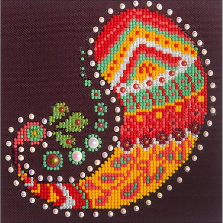 Paisley Embroidery - Diamond Dotz Diamond Embroidery Facet Art Kit, 9.75