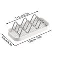 thumbnail image 3 of Soap Storage Rack For Bathroom Counter Draining Organizer Shelf No Drill Home Storage Solution, 3 of 5