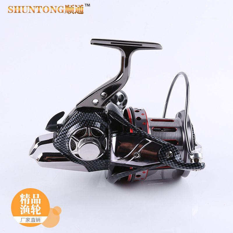 New All Metal High Quality Fishing Reel 8000-1200010+1 Ball Bearings Drag12-18kg Pesca Carp Spinning Reels Molinete Peche En Mer