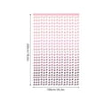 thumbnail image 2 of BRIGHTFUFU 1Pcs Rideau à Franges Rose pour Baby Showers Rideaux de Porte 78.7x39.4 Po, 2 of 6