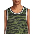 thumbnail image 3 of No Boundaries Men's and Big Men's Mesh Tank Top, Sizes XS-5XL, 3 of 5