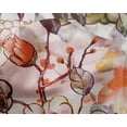 thumbnail image 5 of oneOone Silk Tabby Orange Fabric Florals Fabric For Sewing Printed Craft Fabric By The Yard 42 Inch Wide, 5 of 6