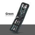 thumbnail image 1 of 6Pcs Portable Manicure Pedicure Set Stainless Steel Nail Clipper Kit Personal Care Tools, 1 of 5
