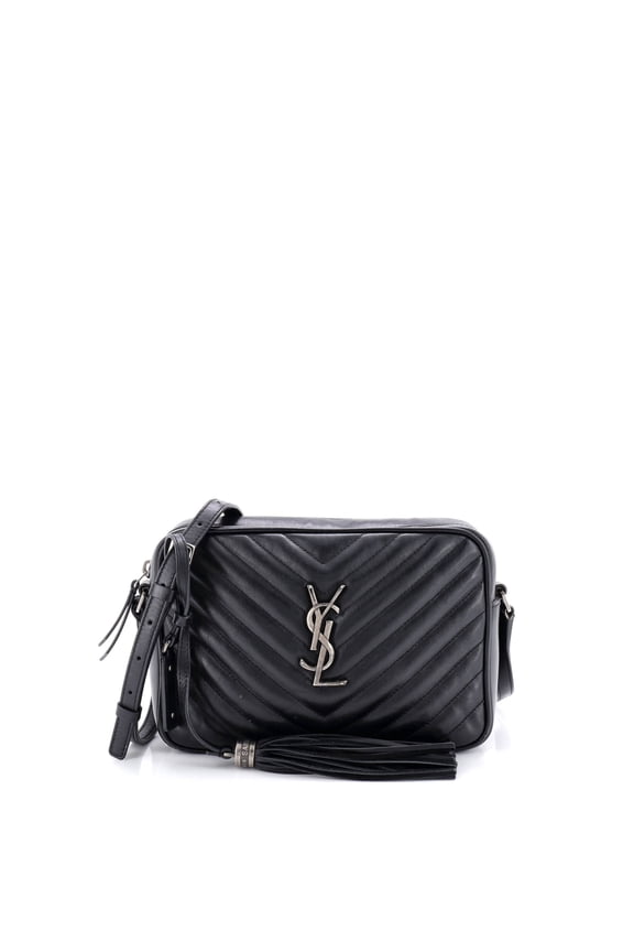 Pre-Owned Lou Camera Bag Matelasse Chevron Leather Small By Rebag