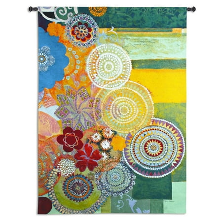 Fine Art Tapestries Lace Curve Wall Tapestry