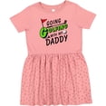 thumbnail image 3 of Inktastic Going Golfing with My Daddy Kids Golf Girls Toddler Dress, 3 of 5