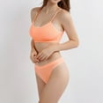 thumbnail image 6 of Npasoilc Wirefree Sports Bra and Panty Set for Women Seamless Push Up Breathable Racerback Comfortable Set, 6 of 9
