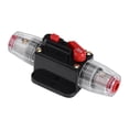 thumbnail image 2 of TOPINCN Disjoncteur Auto, DC12V-24V Disjoncteur Auto Réinitialisation Fusible Intégré Système Audio/vidéo Protection, Disjoncteur, 2 of 3