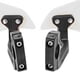 thumbnail image 2 of 1 par de protectores de manos para motocross, protectores de manos universales para motocicleta. blanco, 2 of 6