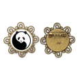 thumbnail image 1 of Ambiente armonioso oso oso oso panda Broche de flores, regalo de joyería para mujeres y niñas Unbranded M, 1 of 3