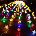 thumbnail image 2 of Guirnalda de luces de hadas Gypsophila, lámpara de bola de burbujas, iluminación de vacaciones, batería interior para decoración de bodas y Navidad, 2 of 4