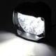thumbnail image 4 of 2 piezas 6 luces LED para motocicleta, denteros LED compatibles con denteros de motocicletas, luces de conducción Macarena Faro de luz de motocicleta, 4 of 8