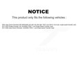 thumbnail image 2 of Kugel Front Left (Driver Side) CV Axle Drive Shaft and Complete Wheel Hub Bearing Assembly Kit for Car Jeep Grand Cherokee Dodge Durango WK KN7-100105, 2 of 11