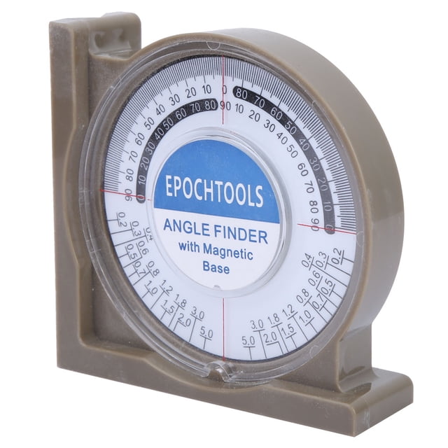 Slope Level Meter,0-360 Degrees Multifunctional Slope Slope Inclinometer Slope Angle Finder High Capacity