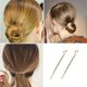 thumbnail image 3 of YOVECATHOU Tiara para Niñas, Corona de Princesa con Mariposa, Diadema con Perlas Doradas, Postizo con Diamantes de imitación para Disfraz de Halloween, Boda, Fiesta de Baile Nupcial, Fiesta de cumplea, 3 of 5