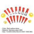 thumbnail image 2 of UPOUART Caulk Tools for DIY Projects Yellow ABS Prevent Clogging Nozzle Set, 2 of 8
