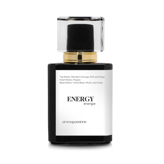 ENERGY Perfume for Men | Extrait De Parfum Cologne| Essential Oil Fragrance|Deodorant Antiperspirant Spray Deodorizer (50 ml / 1.7 Fl Oz)