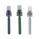 thumbnail image 5 of Soidarity Cepillo de peluquería para salón de casa, peine removedor de polvo, grasa portátil, herramientas de limpieza de plástico PP, cepillos Cuidado del cabello Gris Soidarity CE013702-03B, 5 of 6