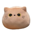 thumbnail image 1 of Juguete de peluche de gato Kawaii para niños, almohada de mantequilla de peluche suave de Animal redondo, juguetes bonitos para niñas, regalo de cumpleaños, decoración de 10-18cm zhangyuxiang LED, 1 of 2