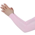 thumbnail image 1 of Soidarity 1 par de calentadores de mangas de brazo, manga deportiva, protección solar UV, cubierta de mano, calentador de refrigeración, correr, pescar, Ciclismo Rosado Soidarity OD001589-06, 1 of 6