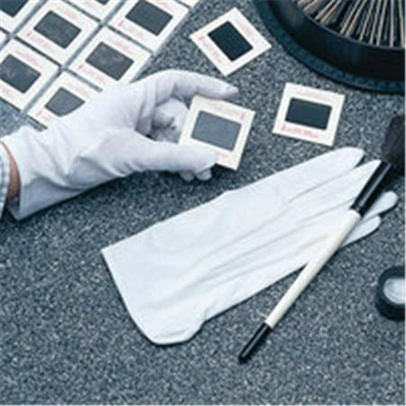 Lineco PL54985L-PK White Cotton Gloves, Large