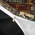 thumbnail image 3 of Castle Fairy Western Patchwork Deer Bedding for Teens,Vintage Tribal Aztec Duvet Cover Full,Red Brown Blue,Black Reversible,3pcs,No Comforter,1 Duvet Cover and 2 Pillowcases, 3 of 5