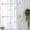 B, variant on Leaves Sheer Panel 51 inch Long Window Crushed Gauze Room Curtain Voile Tulle Window Drapery Rod Pocket (1 Panel, W39 x L51 inch)