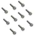 thumbnail image 1 of 10 Uds Durable M3/ titanio DIN912 hexagonal tornillo de cabeza Allen tornillo x8mm Zulema Tornillos de titanio, 1 of 6