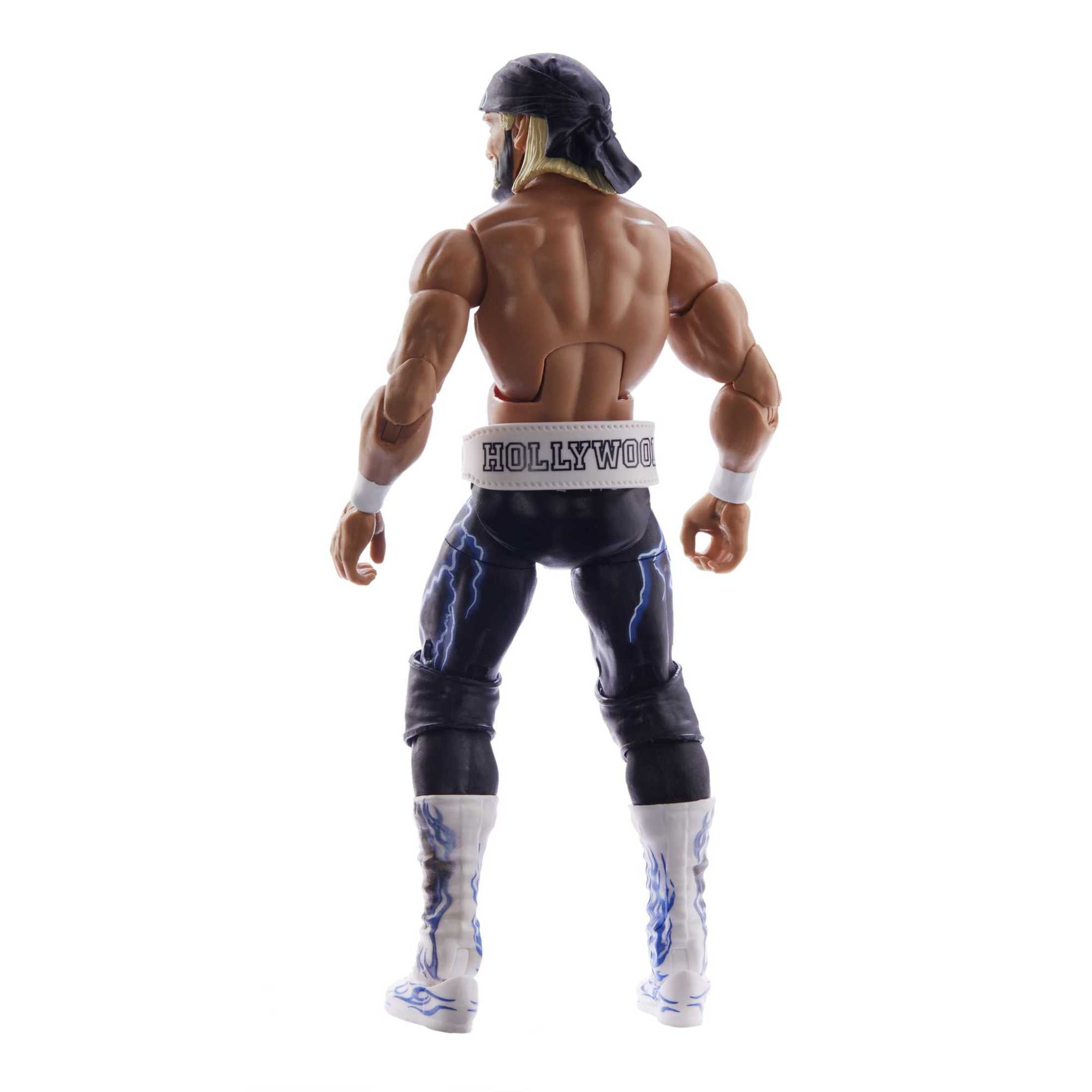 WWE WrestleMania Elite Collection "Hollywood" Hulk Hogan Action Figure with Build-A-Figure Accessories